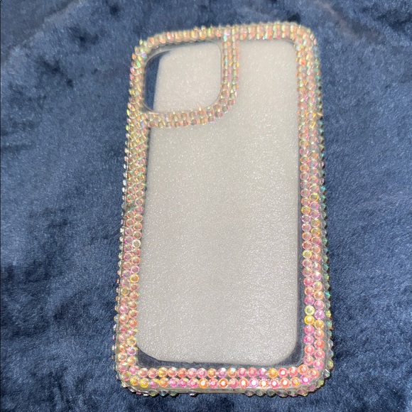Glittering Rhinestone Phone Case - Picture 2 of 4